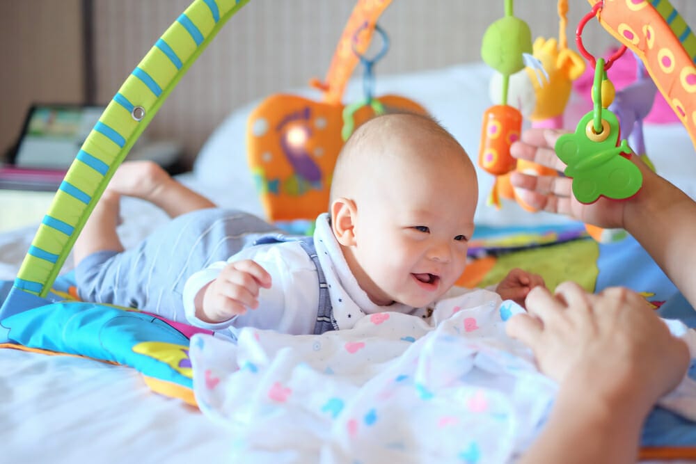 Tummy time for babies